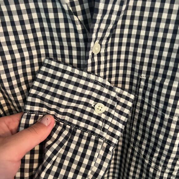 Levi's Gingham Check Button Down Shirt Men's Size Large Long Sleeves - Picture 3 of 7
